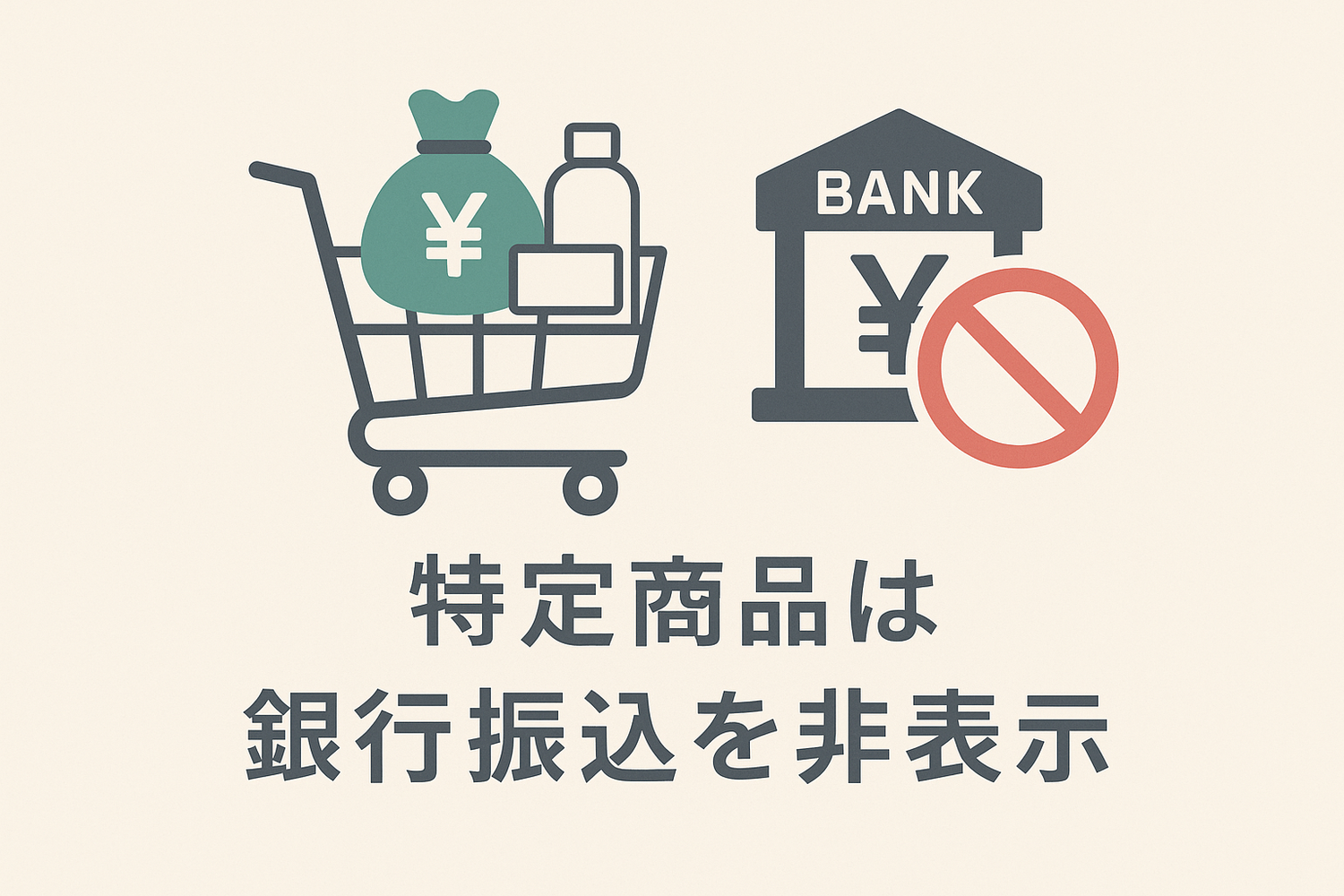 【Shopify】特定商品のみ銀行振込を非表示にする方法|RuffRuff注文制限アプリで5ステップ設定