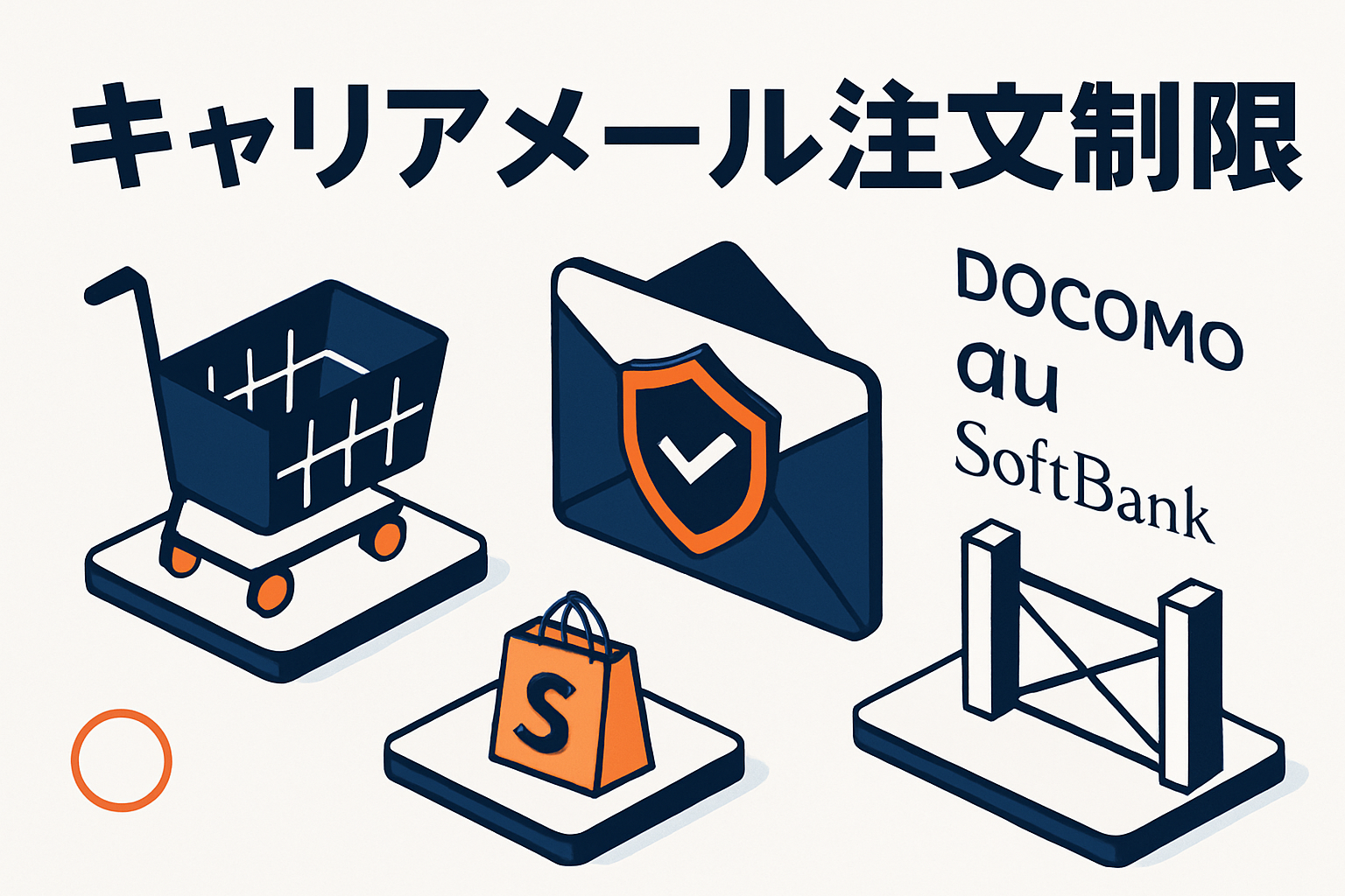 キャリアメール注文トラブル解決！Shopifyでメールドメイン制限の設定手順