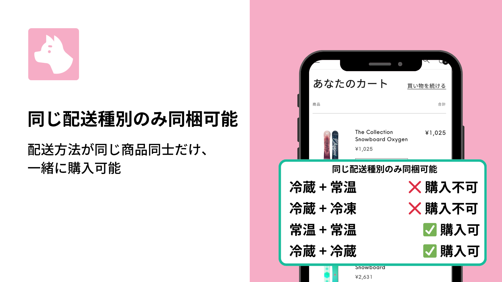 Shopifyで配送種別ごとに同梱制限を設定する方法｜冷蔵・冷凍・常温を分けて注文管理