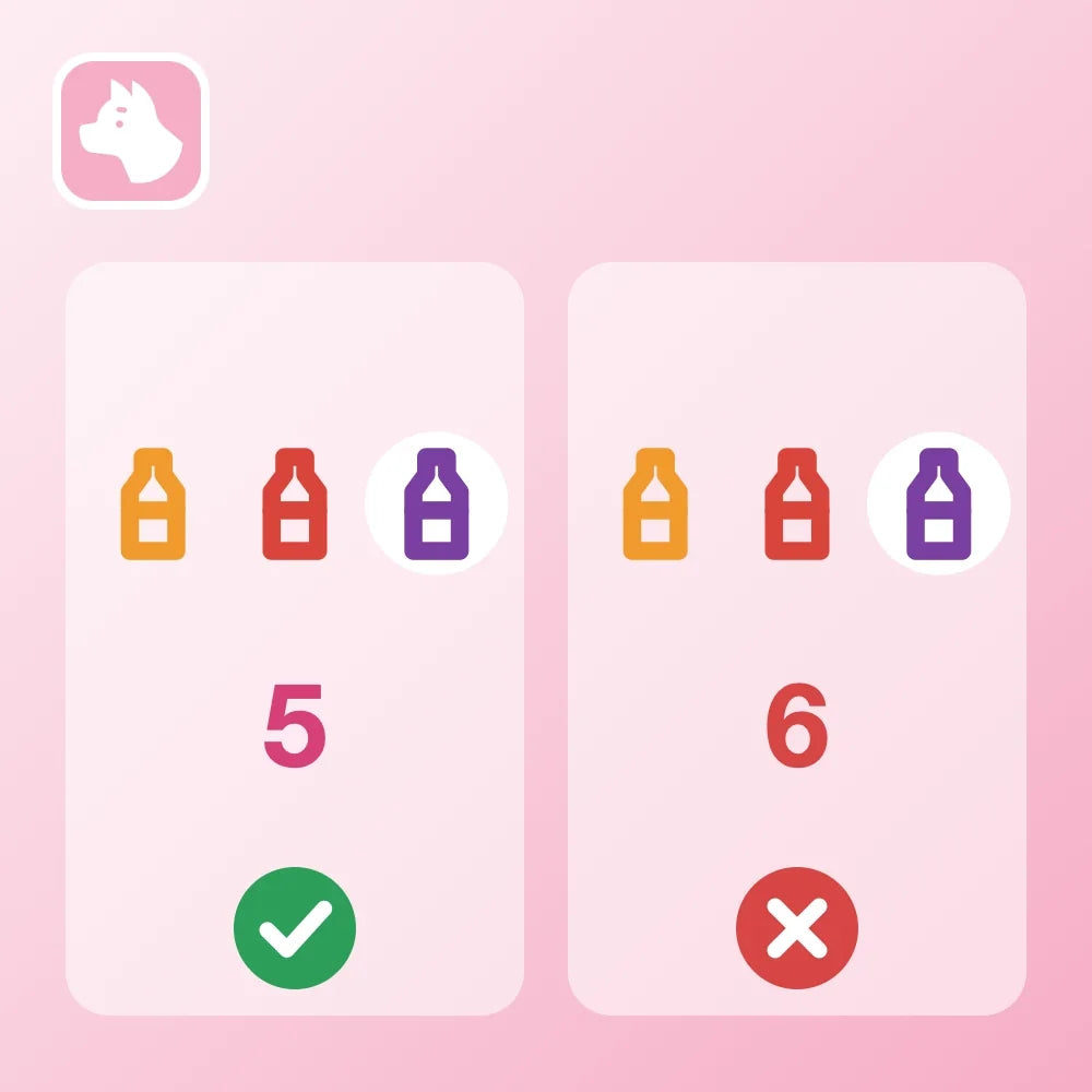 [デモ] ジュースは合計5本まで購入できる（グレープ）