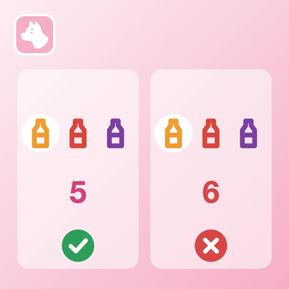 [デモ] ジュースは合計5本まで購入できる（オレンジ）