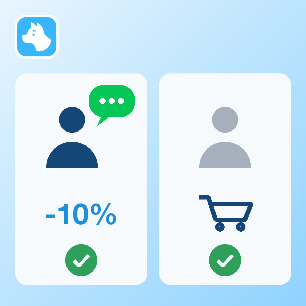 [デモ] LINE連携した会員だけ10%OFF（CRM PLUS on LINE）